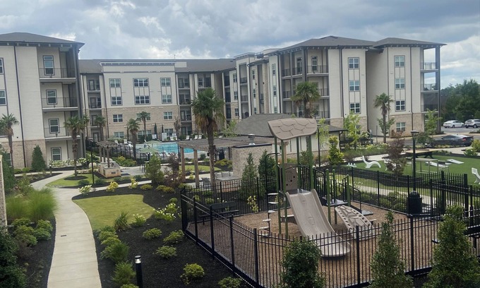 McDonough Apartment | Cozy apartment in peaceful McDonough with fitness room, AC, WiFi included pool