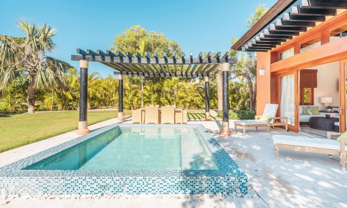 Punta Cana Villa | Cozy Bungallow With Pool at Green Village AA3