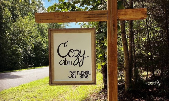 Clearwater Creek House | Cozy Cabin near Lake Lure on multiple secluded acres in gated community