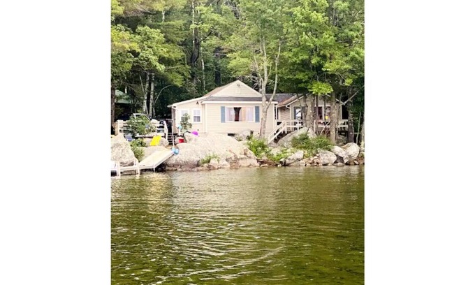 Smithfield Cabin | Cozy Camp on North Pond in Smithfield