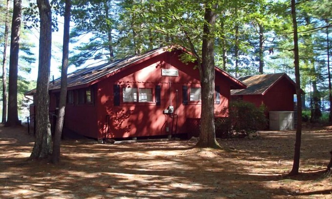 Raymond Cottage | Cozy camp with large sandy beach and excellent views of Little Sebago.
