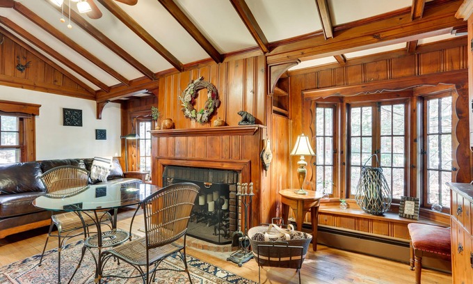 Smallwood Cottage | Cozy Catskills Cottage: Creekside Deck & Fire Pit