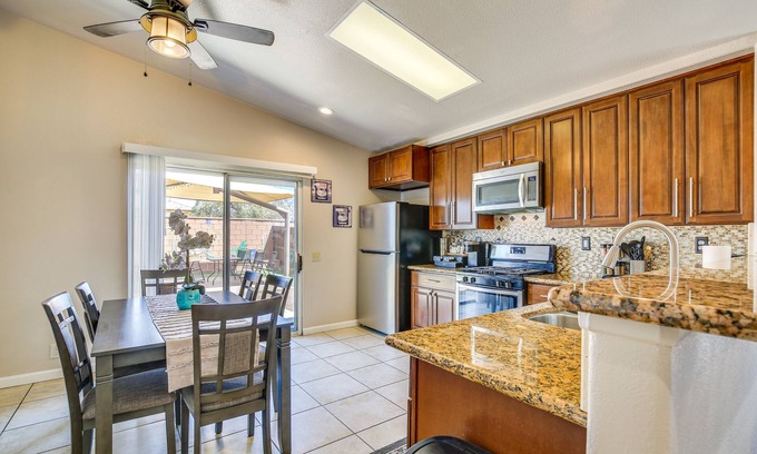 Coachella House | Cozy Coachella Home Rental: Game Room, Grill!