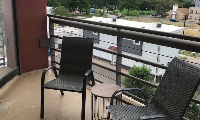 Five Points Condo | Cozy condo close to hospitals, walking distance to many restaurants.