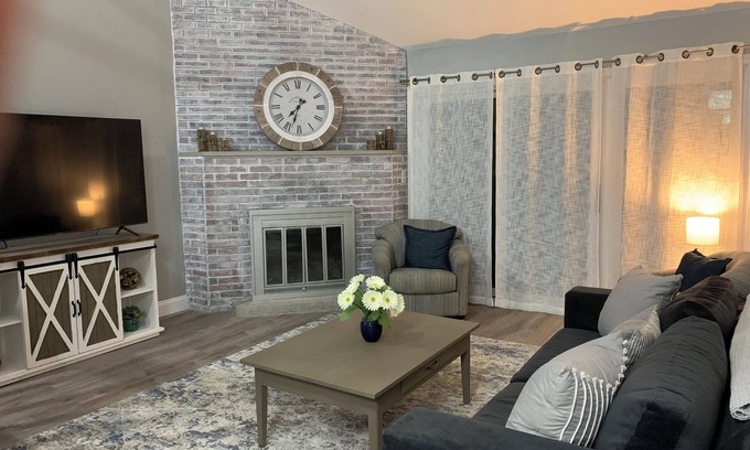 Bristol Condo | Cozy condo just a minute walk from a beautiful private beach at Newfound Lake