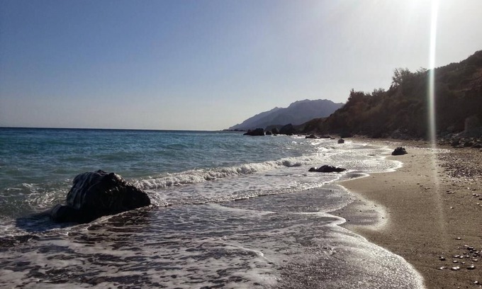 Agios Gordios Cottage | cozy Cottage 100 meters from the beach and center For 4- 5 P with garden