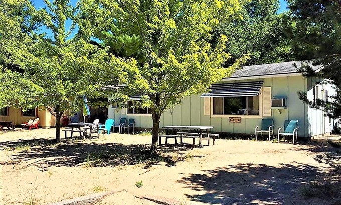 Pentwater Cottage | Cozy Cottage one block from gorgeous Lake Michigan.