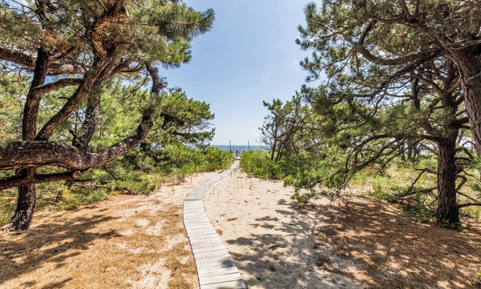 Southern Coast Cottage | Cozy cottage with large, shared oceanfront lot, just a pathway away from the sandy beach