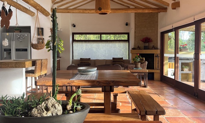 Villa de Leyva Cottage | Cozy country house with spectacular view of the mountains of Villa de Leyva.