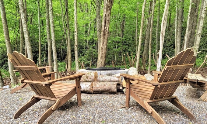 Asheville Cabin | Cozy Cove Cabin: 3BR 2BA Modern Comfort Meets Rustic Charm
