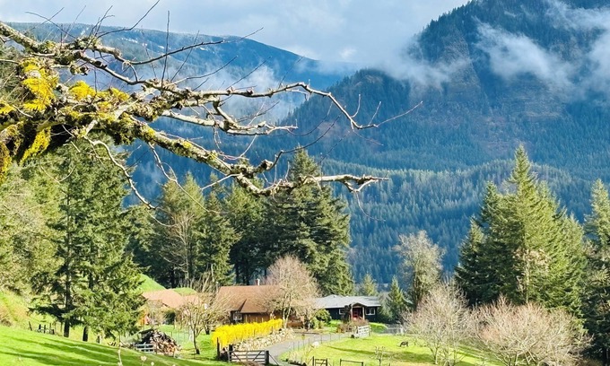 Stevenson House | Cozy Farmstead with River Views on 80 acres