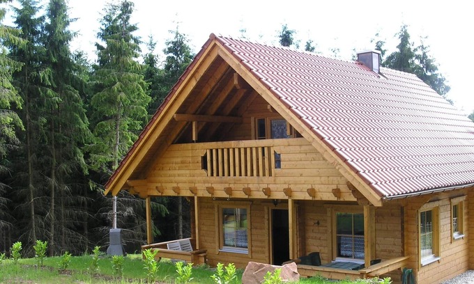 Hofstatten House | Cozy Finnish log cabin in the "Palatinate Forest" nature park (500 meters high)