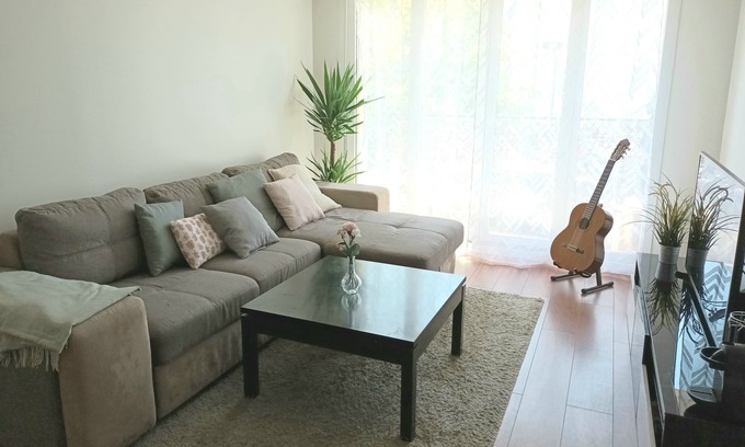 Aubervilliers Apartment | Cozy Flat Métro Direct Cœur de Paris et à Pied du Stade de France