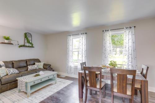 New Haven Huron County House | Cozy Greenwich Vacation Rental with Fire Pit