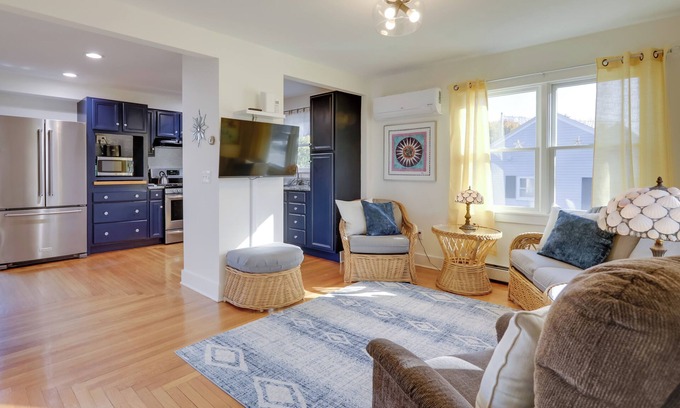 Wakefield-Peacedale House | Cozy Historic Wakefield Home Close to Beaches