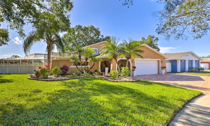 Bearss Plaza House | Cozy Home in Heart of Tampa with Lanai and Pool!