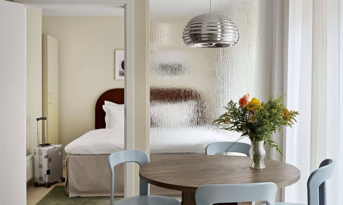 Copenhagen City Centre Apartment | Cozy Hotel Apartment Facing Inner Courtyard
