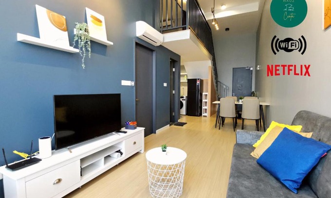 Nusajaya Apartment | Cozy Loft By Hauzcinta @Sunway Grid