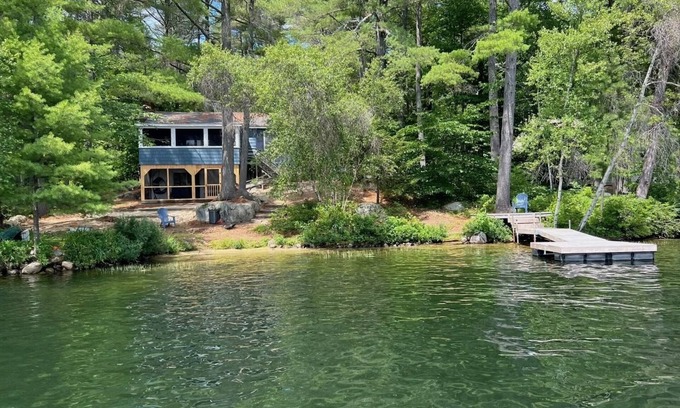 Denmark Cottage | Cozy Maine cottage with sandy gradual entry into Moose Pond!