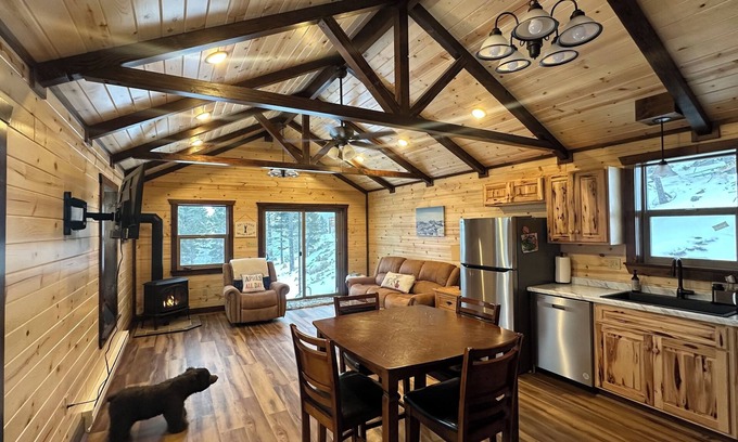 Marysville Cabin | Cozy mountain cabin walk to ski area!