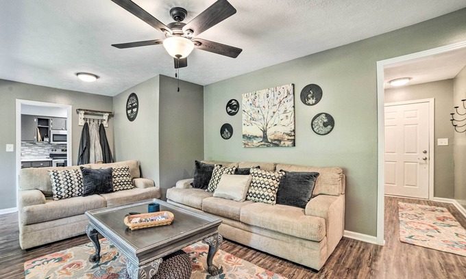 Almo House | Cozy Murray Retreat w/ Grill ~ 2 Mi to Lake!