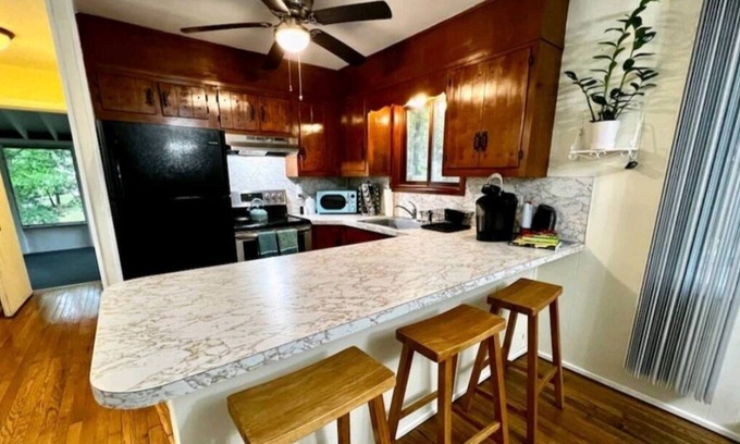 Cresco House | Cozy Pocono Mtn. Chalet with fireplace/Pool Table