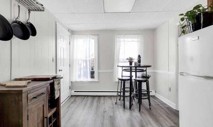 East Deering Apartment | Cozy Portland Apartment with parking and backyard!