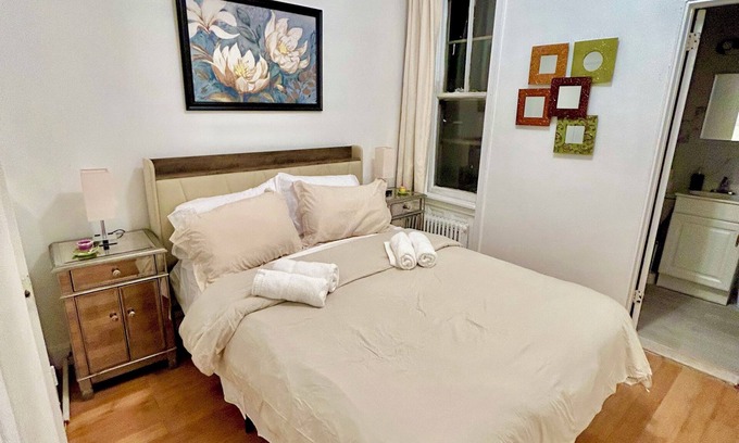 Bushwick Apartment | Cozy Private One-Bedroom Apartment Close to Williamsburg Brooklyn