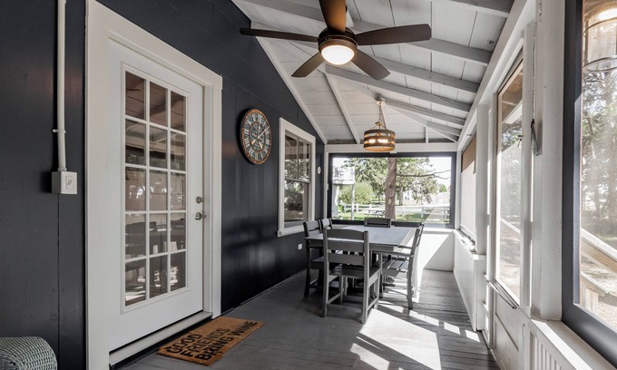Southern Coast Cottage | Cozy, remodeled cottage with a private path to the beach, and a huge yard, nestled in the pines!