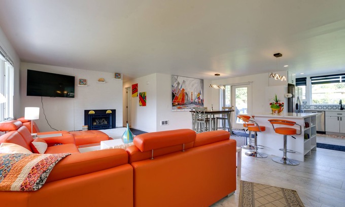 Spokane Valley House | Cozy Retreat in Spokane Valley w/Fireplace