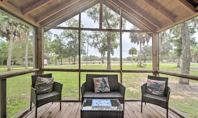 Steinhatchee House | Cozy Retreat Unit 9 with Dock and Screened Porch