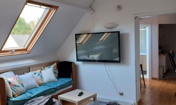 Thouare-sur-Loire Apartment | Cozy Studio by the Loire with Independent Bedroom