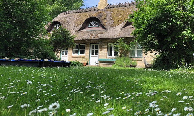 Karlberg Apartment | Cozy thatched cottage between the Baltic Sea and Schlei with a large garden
