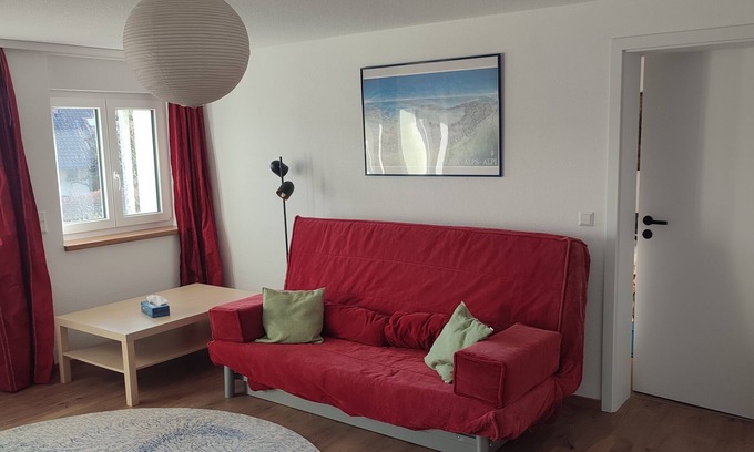 Weilheim Apartment | Cozy vacation apartment with carport and wallbox for you and your pet.