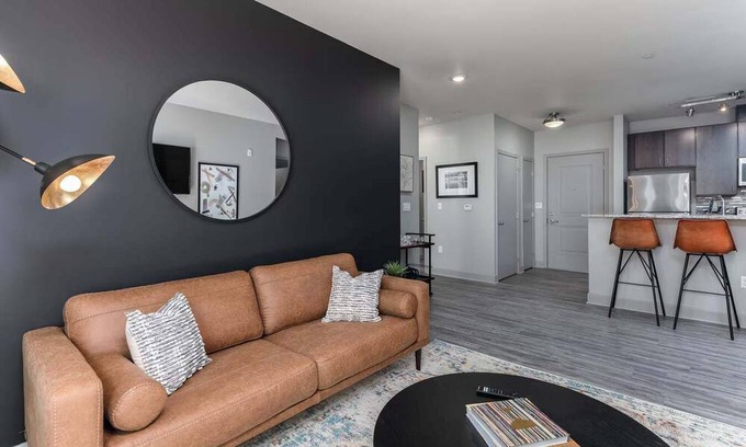 Central Business District Apartment | CozySuites at the Banks gym, pool 10