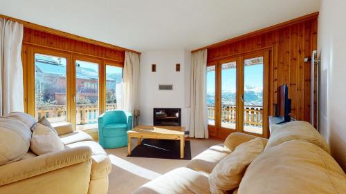 Veysonnaz Apartment | Crêtes X1 023 - SUNNY apartment 5 pers
