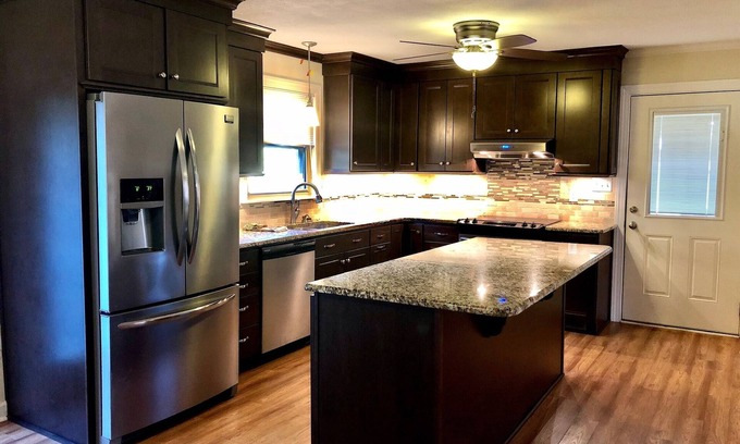 Enochville House | Creekside Country Home just minutes from the Queen City (Sleeps 8)