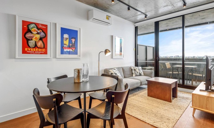 Cremorne Apartment | Cremorne Cityscape View 1-Bed with Gym, Spa, Sauna
