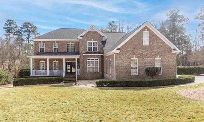 Evans House | Custom home for entertainment for Masters week