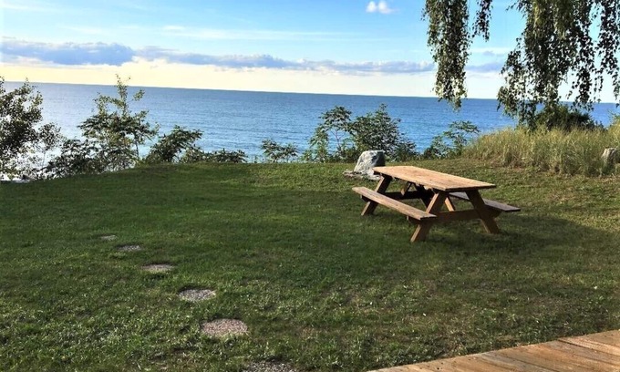 Mears House | Cute Lakefront Cottage on Lake Michigan.