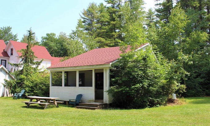 North Sebago Cottage | Cypress Cottage-Private Beach-Pets Welcome - Round Table Lodge, Sebago, Maine