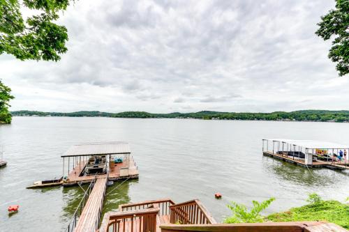 Camdenton House | Deck and Boat Dock Lakefront Getaway in Camdenton