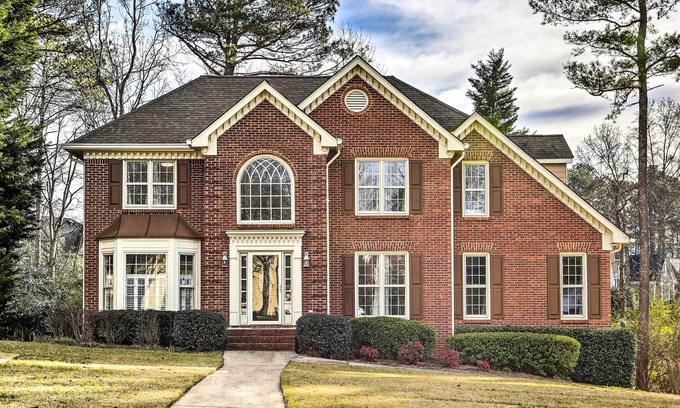 Lawrenceville House | Deck + Yard: Family-Friendly Lawrenceville Home!