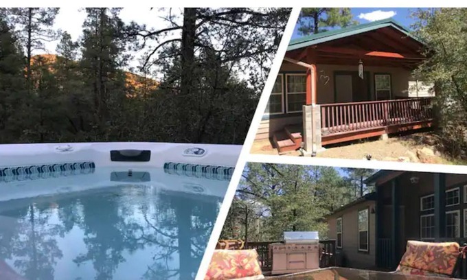Iron Springs House | Deep Pines Retreat with Hot Tub