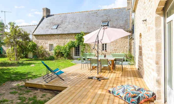 Loctudy Ski Chalet | "Degemer mat" in this family for 10