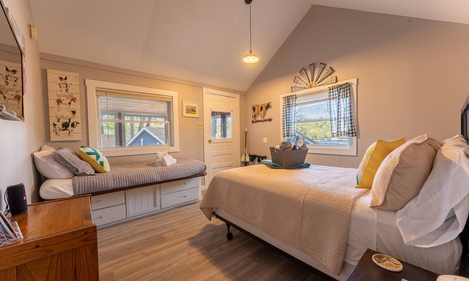 Alton Bay Cabin | Delightful cabin lake views & access now featuring AC Wi-FI and TV sleeps 3