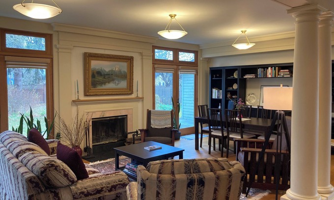 Ithaca House | Delightful Downtown Ithaca Home & Garden for extended stays