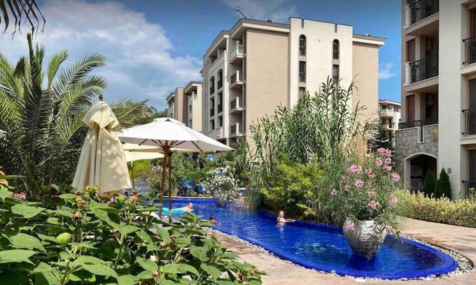 Chaika Apartment | Deluxe Appartement in Cascadas Resort Sunny Beach