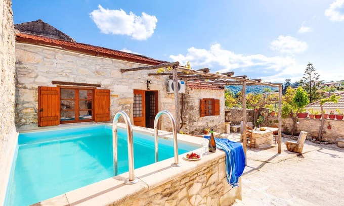 Gavalochori Villa | Deluxe Crete Villa | Vereniki Villa | Sea View | Private Pool | 4 BDR |.