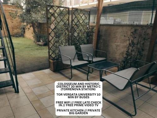 Torre Angela House | Deluxe Room with Private Kitchen and Garden - Close to Metro C